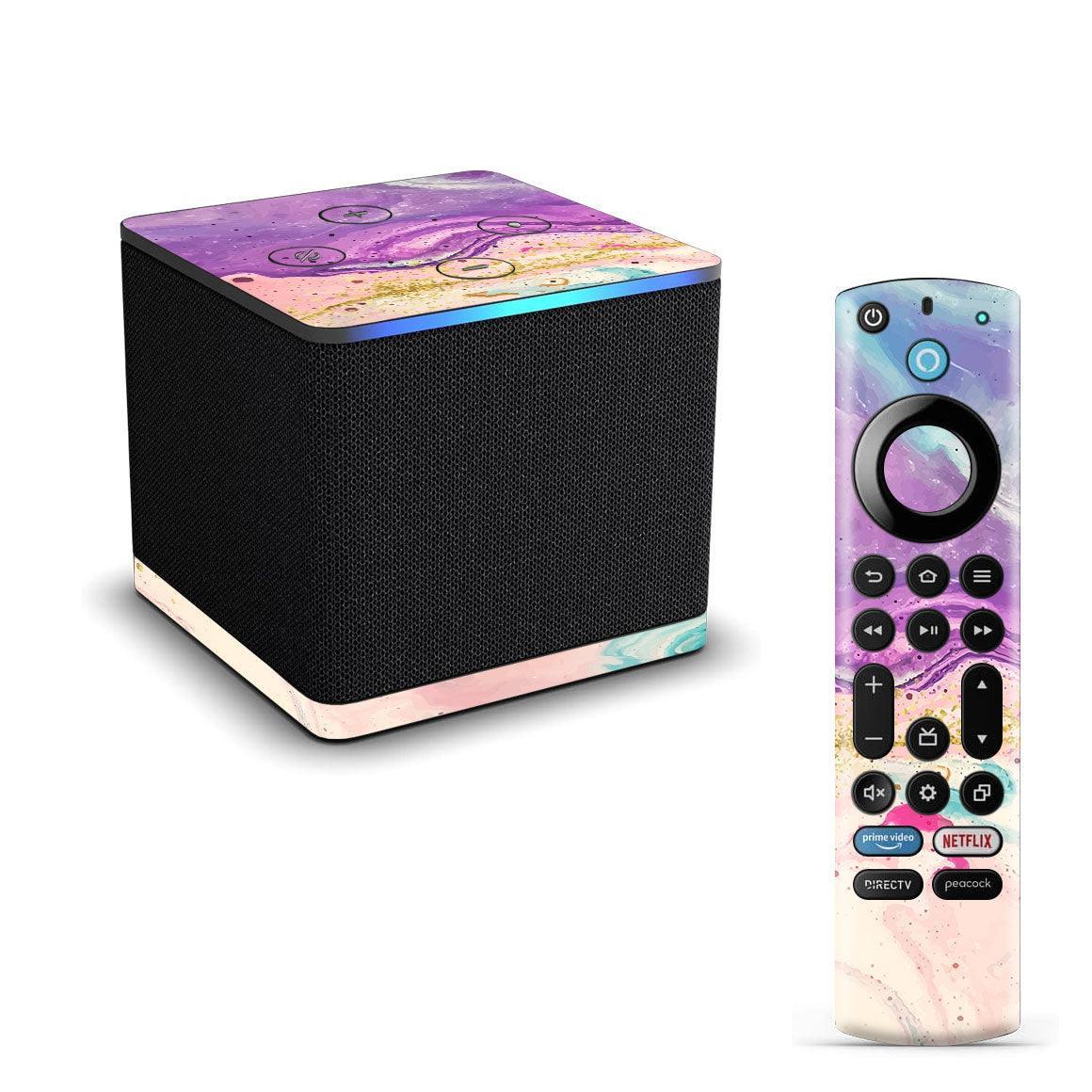 Amazon Fire TV Cube (3rd Gen) Oil Paint Series Skins - Slickwraps