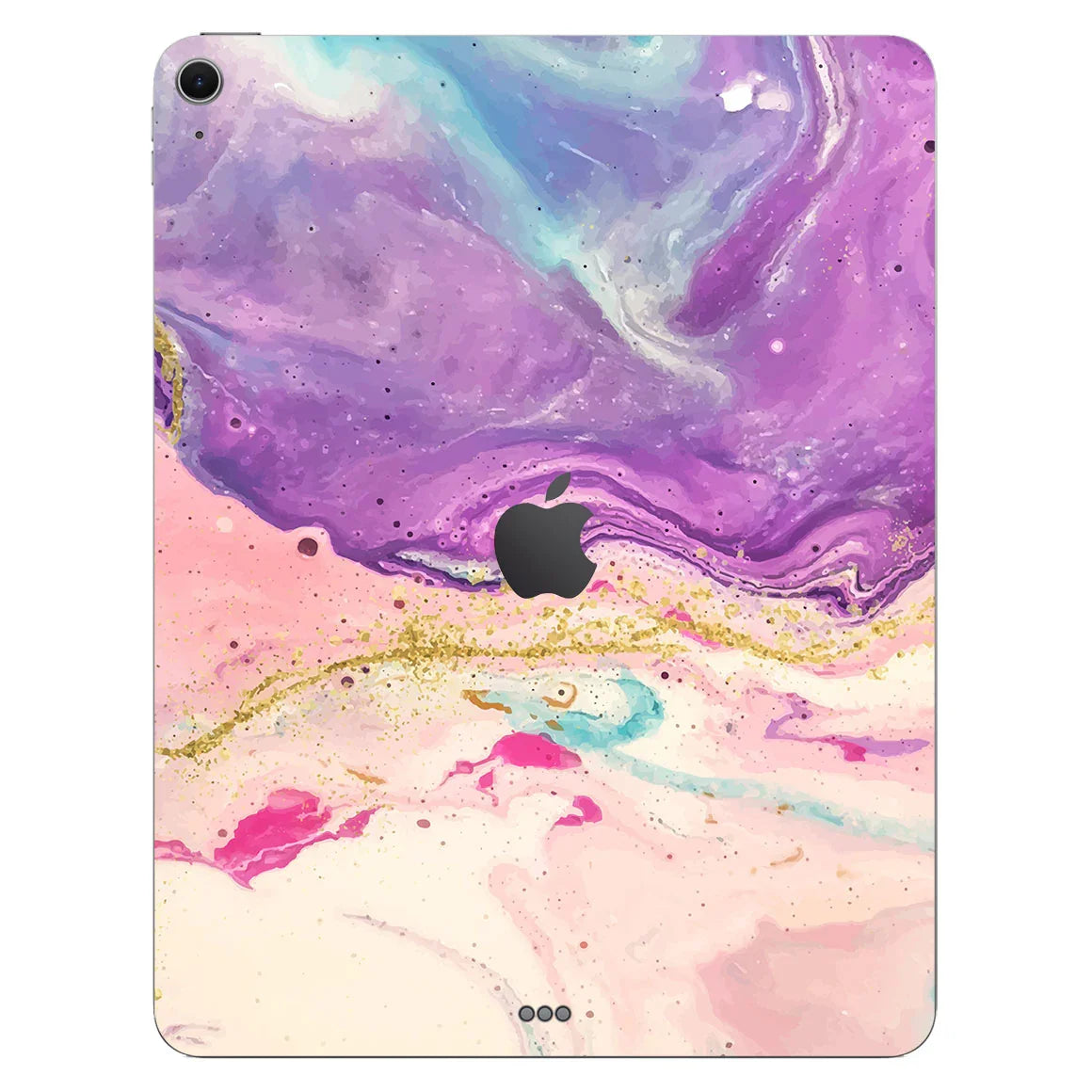 iPad Air 13" M2 Oil Paint Series Purple Swirl Skin
