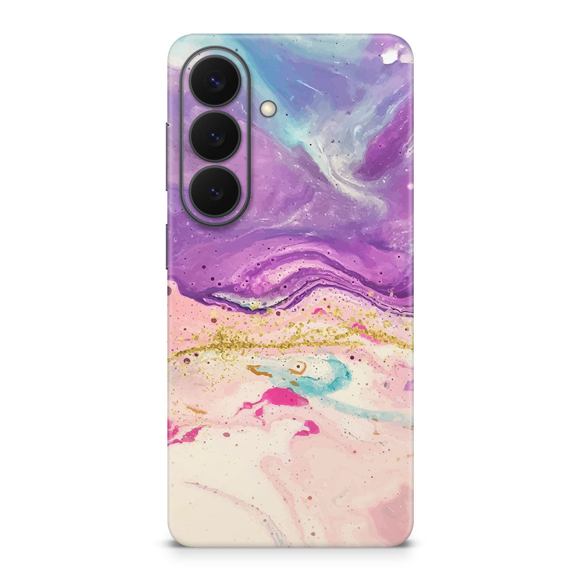 Galaxy S26 Oil Paint Series Purple Swirl Skin
