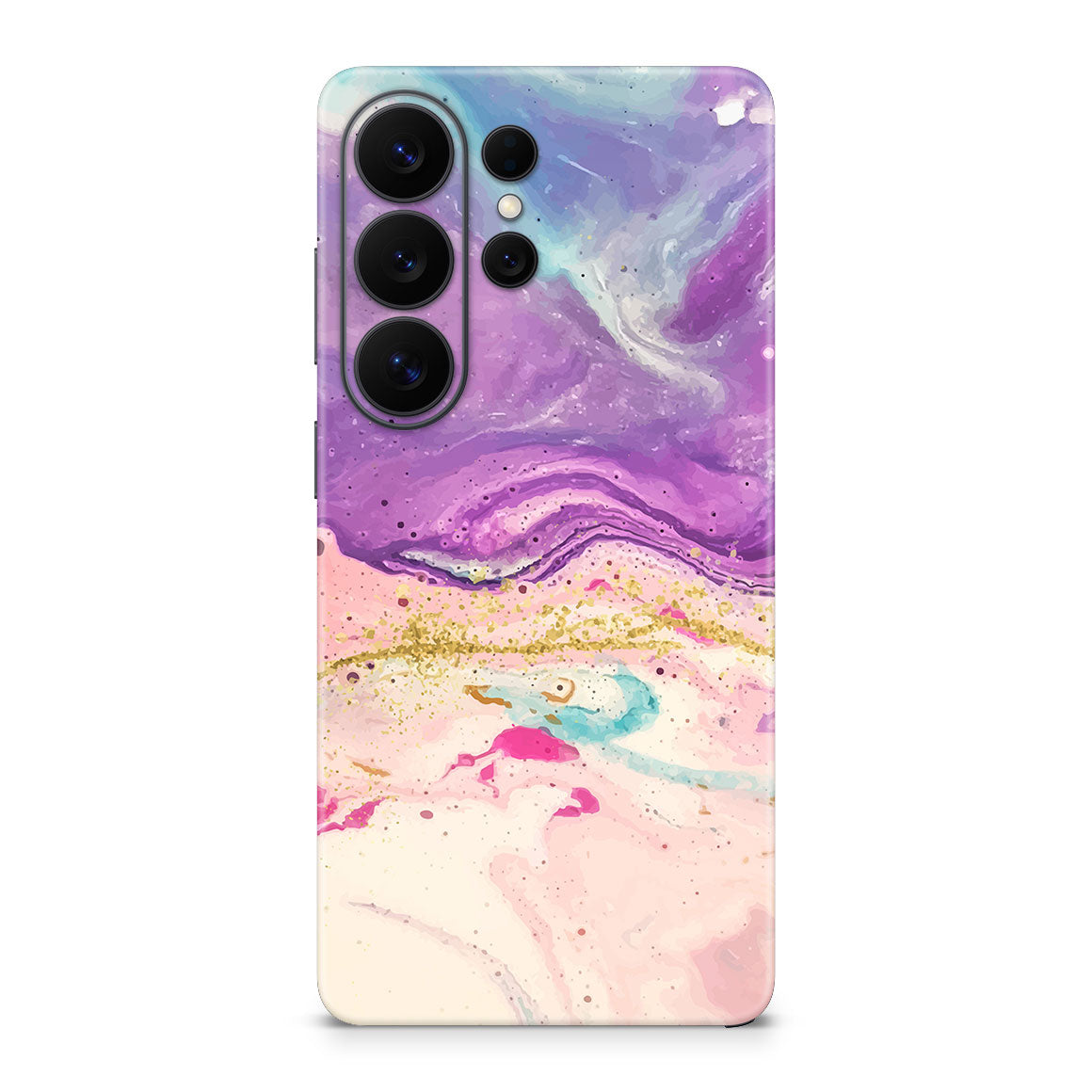 Galaxy S26 Ultra Oil Paint Series Purple Swirl Skin