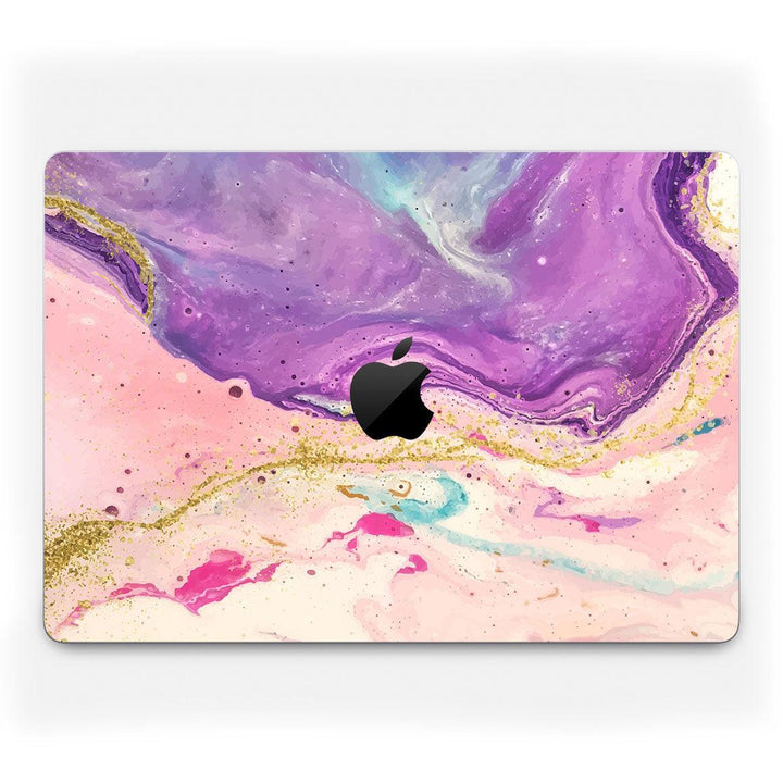 MacBook Pro 14" (2023, M3) Oil Paint Series Purple Swirl Skin