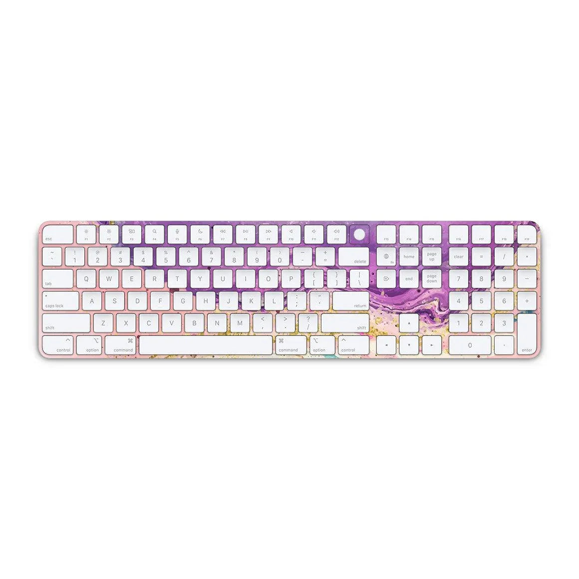 Magic Keyboard with Touch ID and Numeric Keypad Oil Paint Series Skins - Slickwraps