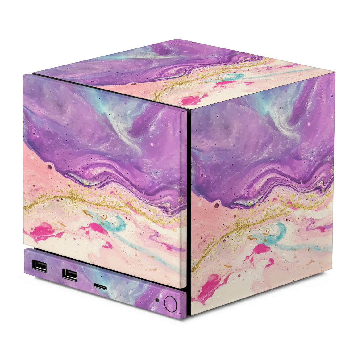 Steam Machine Oil Paint Series Purple Swirl Skin