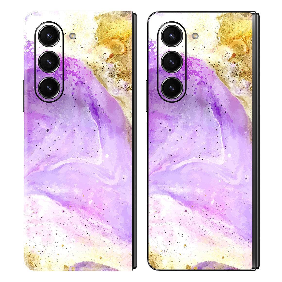 Galaxy Z Fold 5 Oil Paint Series Skins - Slickwraps