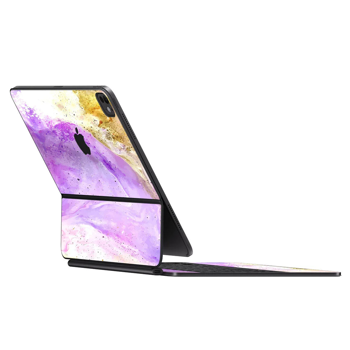 Magic Keyboard for iPad Pro 11" (M4) Oil Paint Series Rainbow Swirl Skin