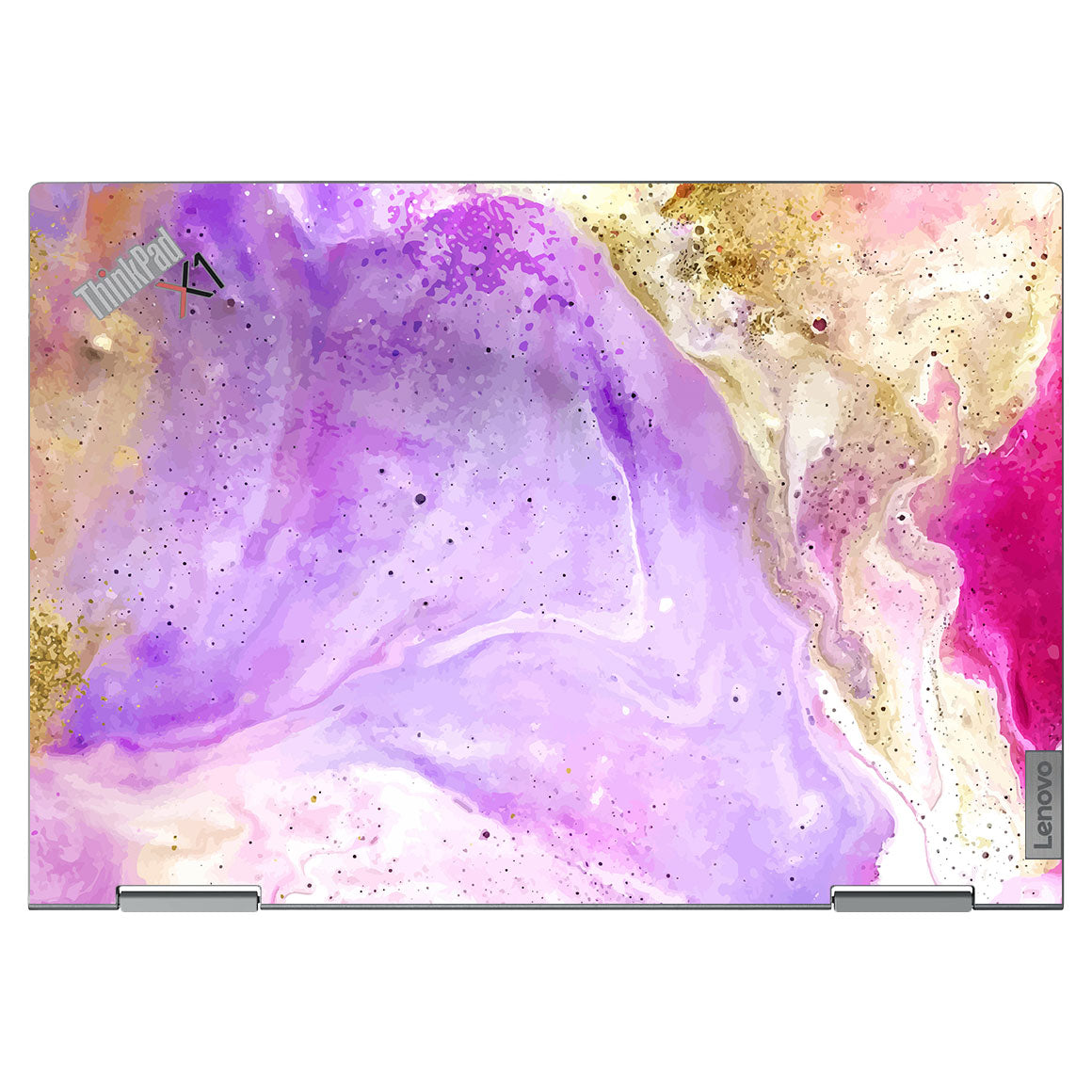 Lenovo ThinkPad X1 Yoga Gen 7 Oil Paint Series Rainbow Swirl Skin