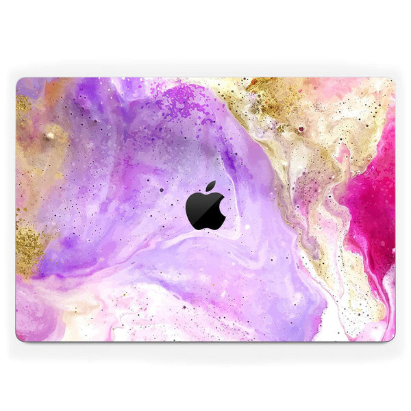 MacBook Pro 16" (2023 M3) Oil Paint Series Rainbow Swirl Skin