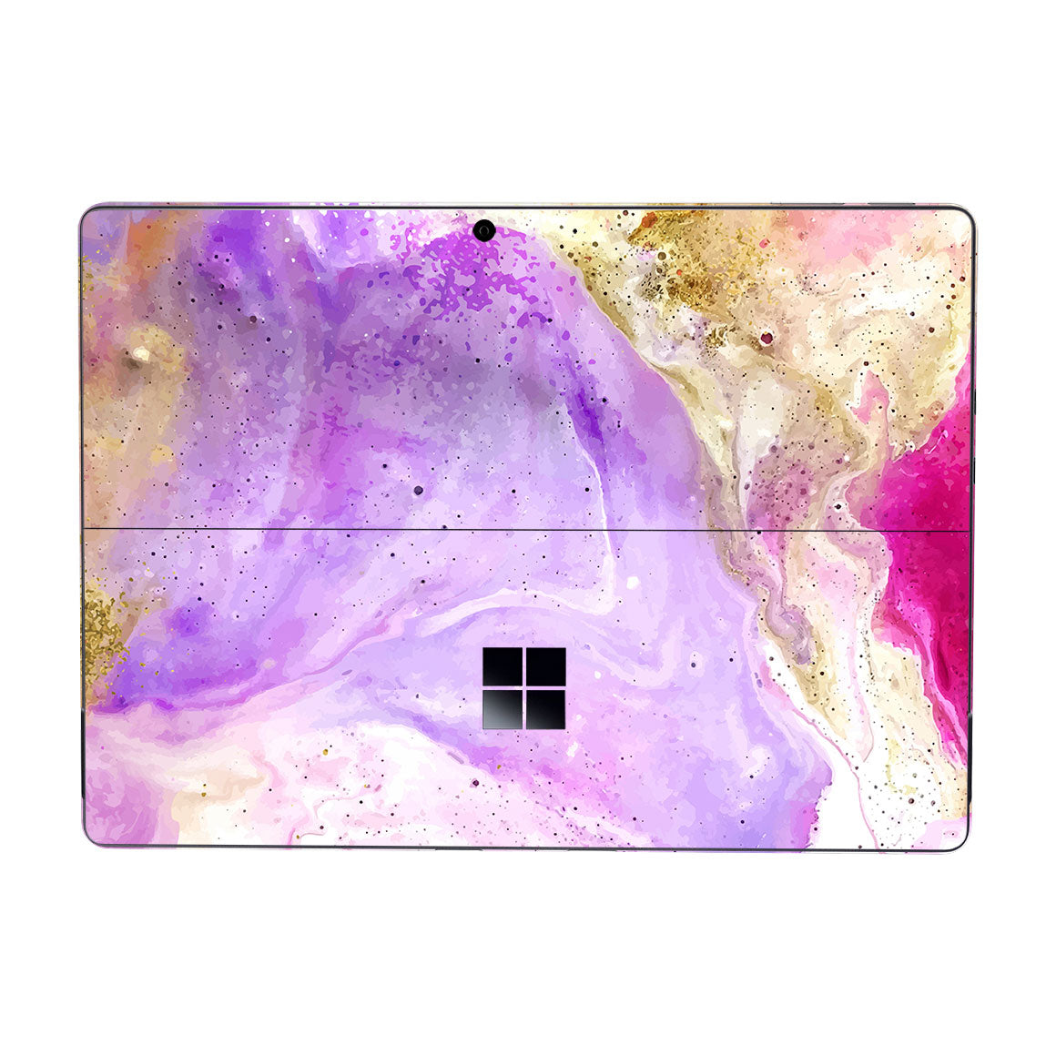 Surface Pro 11 Oil Paint Series Rainbow Swirl Skin