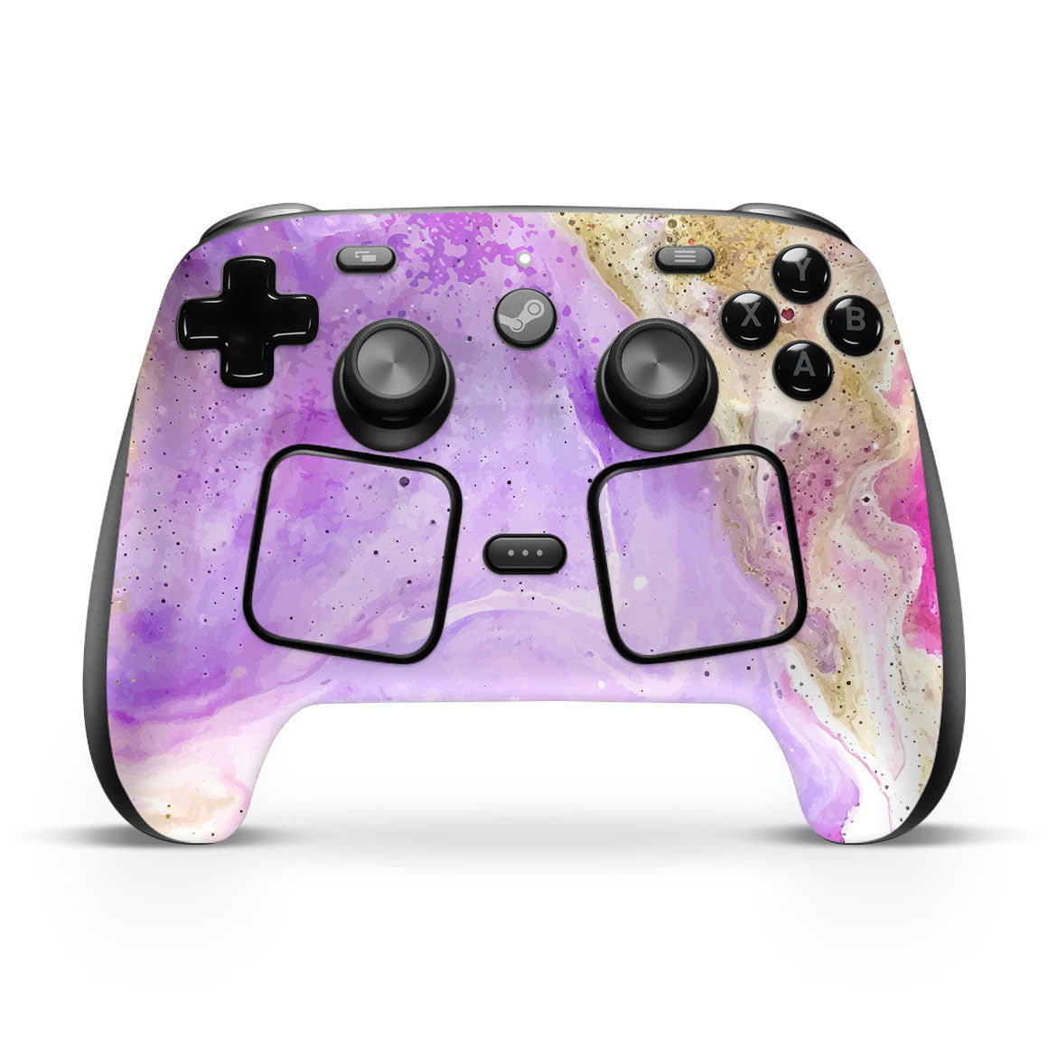 Steam Controller Oil Paint Series Rainbow Swirl Skin
