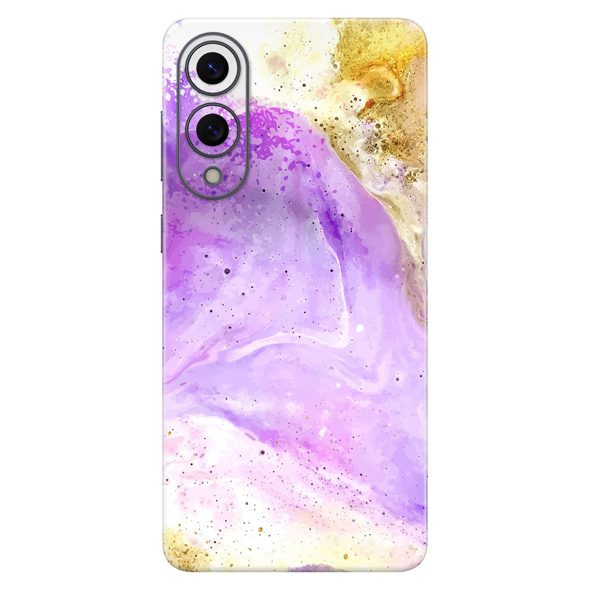 Galaxy S25 Edge Oil Paint Series Rainbow Swirl Skin