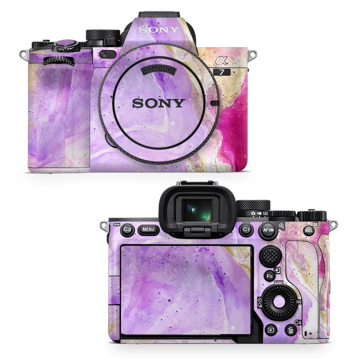 Sony A7 IV Mirrorless Camera Oil Paint Series Skins - Slickwraps