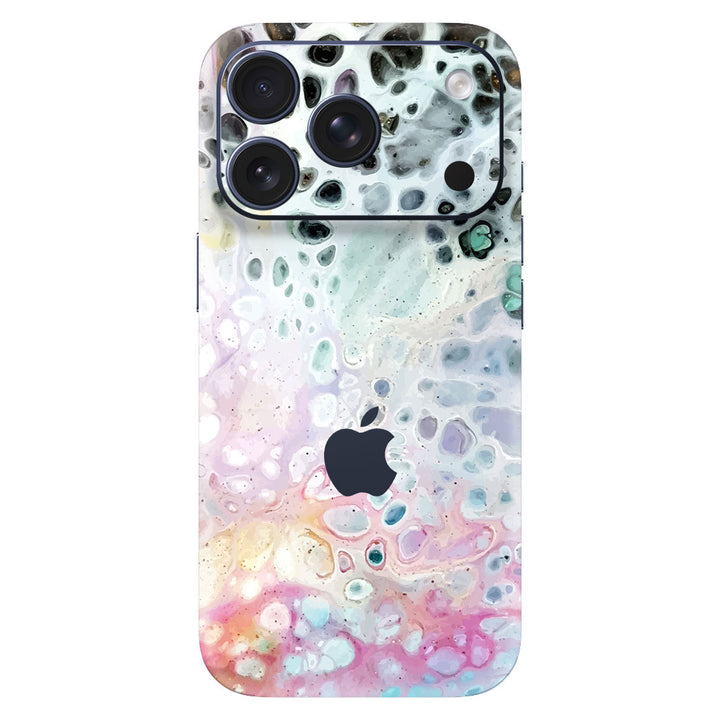 iPhone 17 Pro Oil Paint Series Rainbow Waves