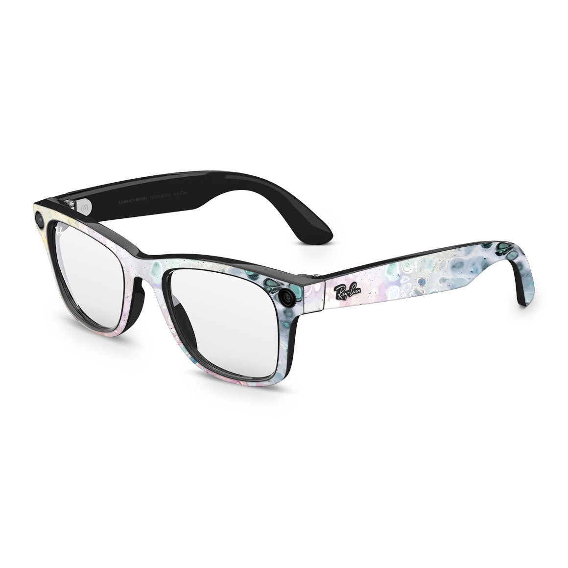 Ray-Ban Meta Wayfarer Oil Paint Series Rainbow Waves Skin