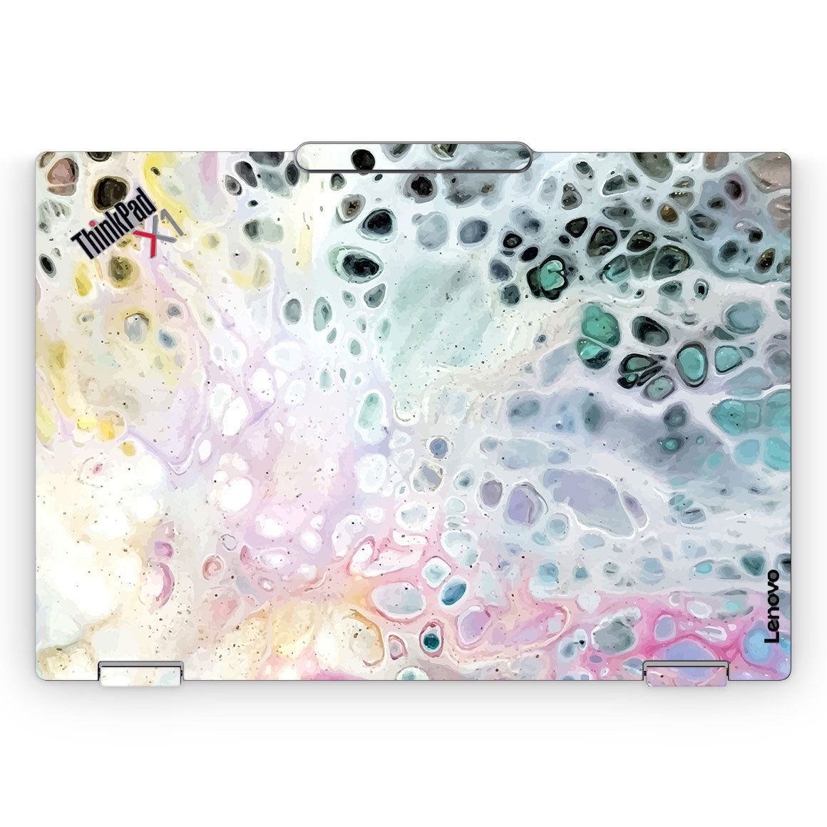 Lenovo ThinkPad X1 2-in-1 Gen 11 Oil Paint Series Rainbow Waves Skin