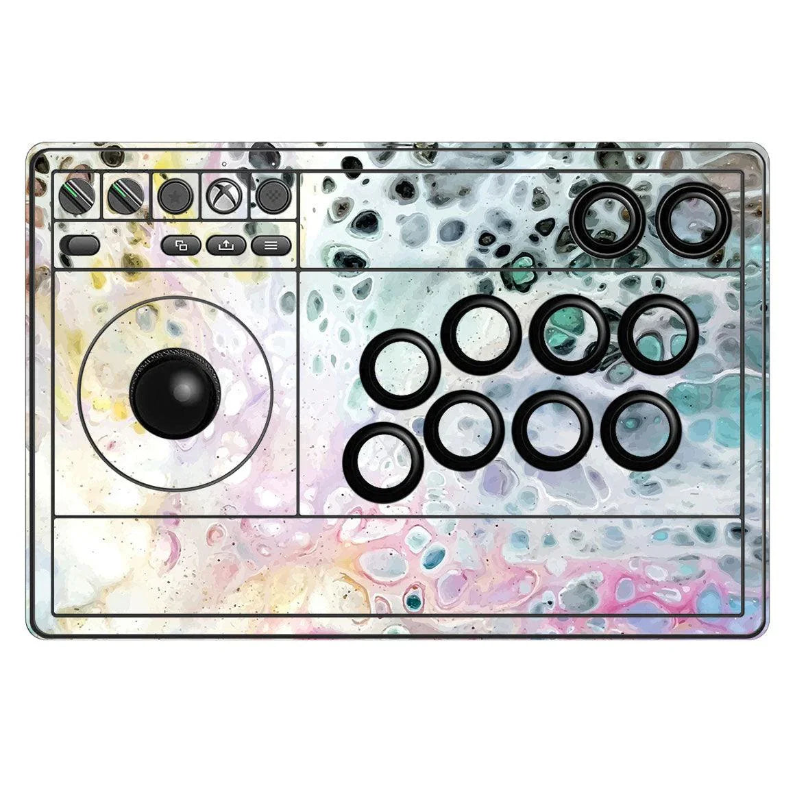 8Bitdo Arcade Stick for Xbox Oil Paint Series Skins - Slickwraps