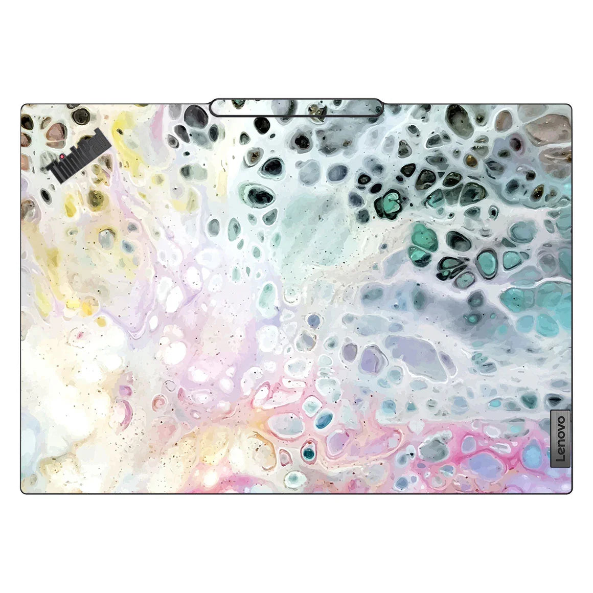 Lenovo ThinkPad T14 Gen 5 Oil Paint Series Rainbow Waves Skin