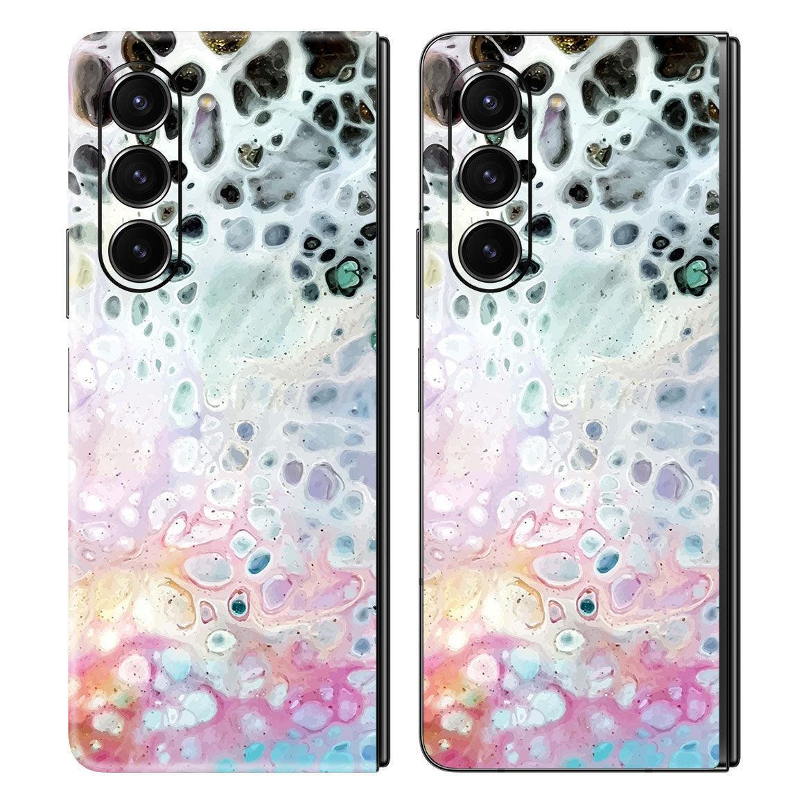 Galaxy Z Fold 5 Oil Paint Series Skins - Slickwraps