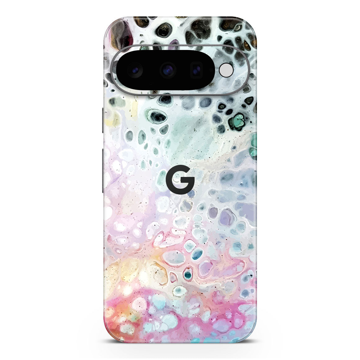 Pixel 11 Oil Paint Series Rainbow Waves Skin