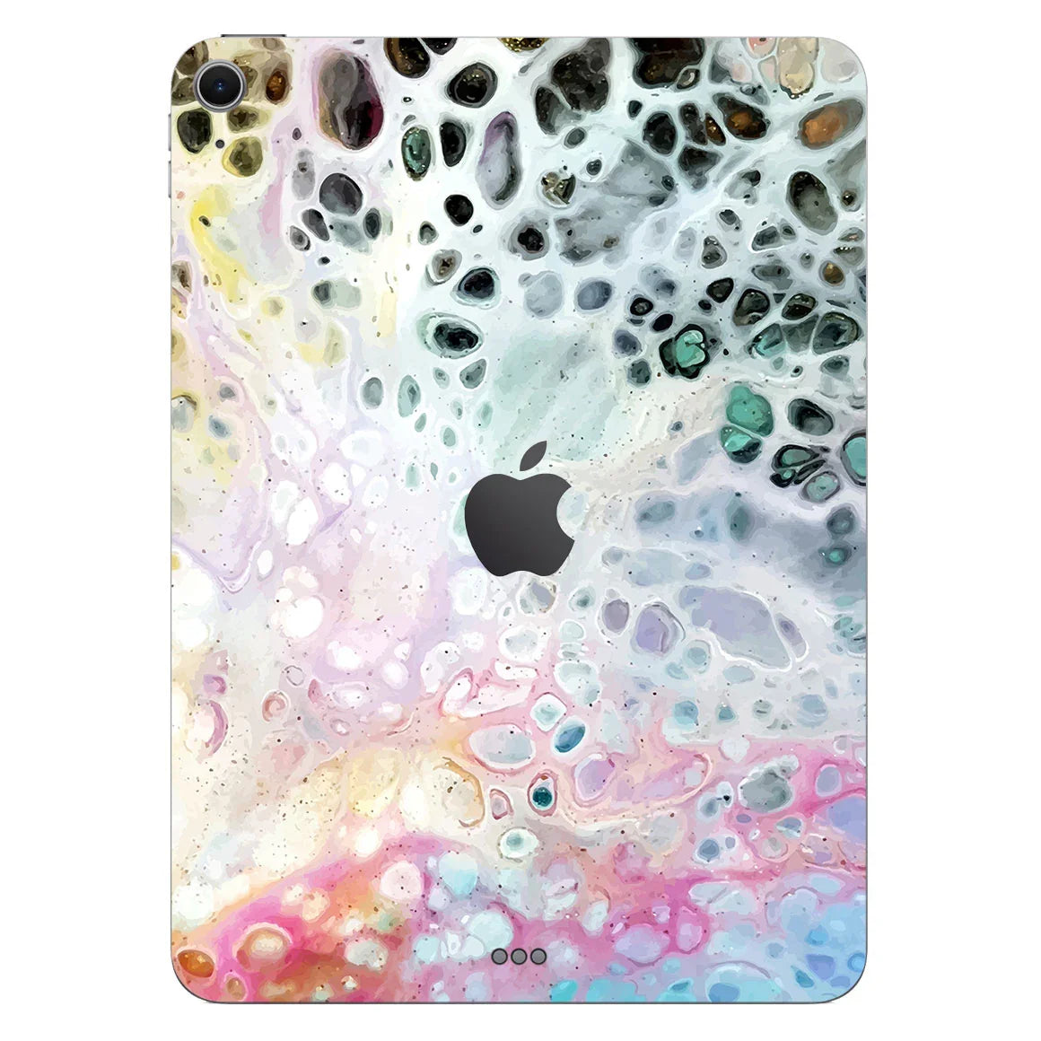 iPad Air 11" M3 Oil Paint Series Rainbow Waves Skin