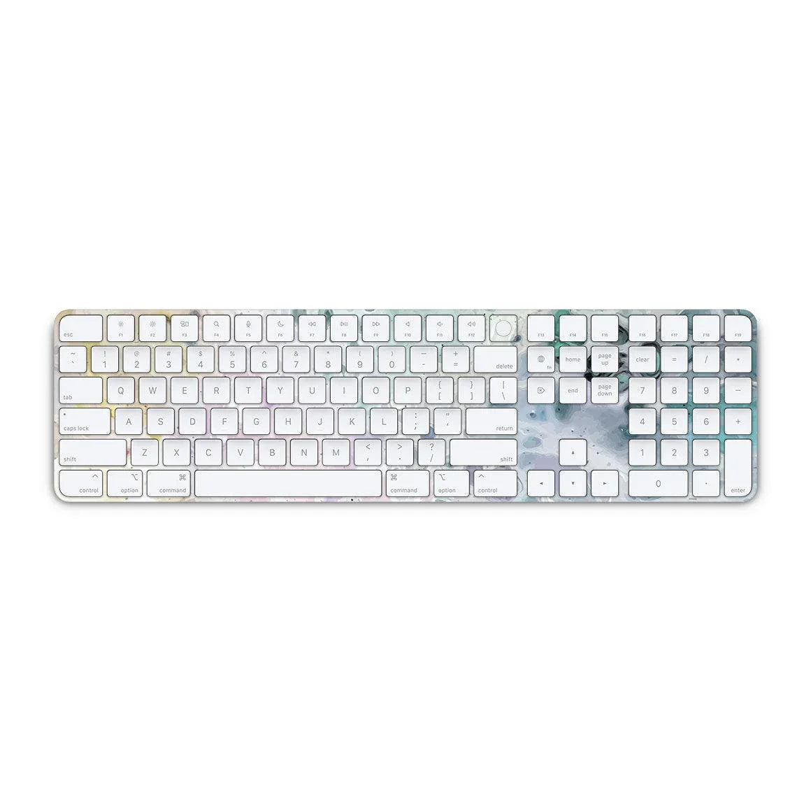 Magic Keyboard with Touch ID and Numeric Keypad Oil Paint Series Skins - Slickwraps