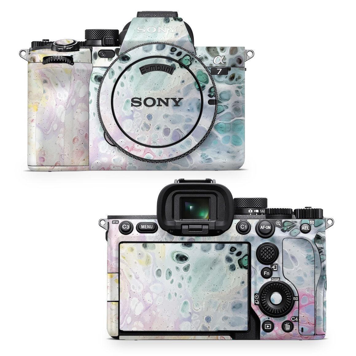 Sony A7 IV Mirrorless Camera Oil Paint Series Skins - Slickwraps