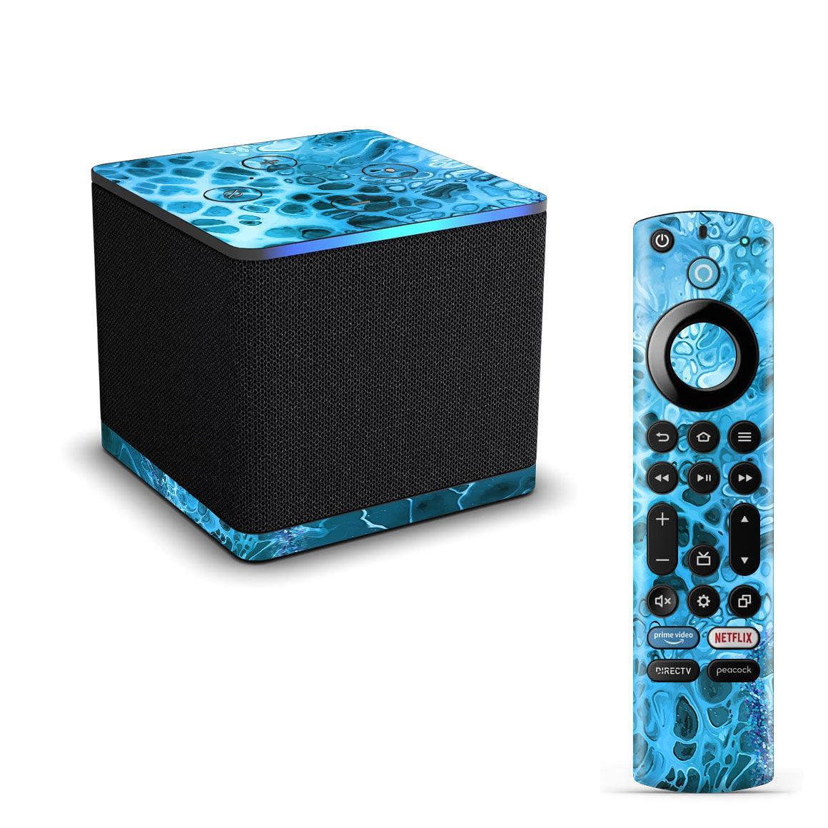 Amazon Fire TV Cube (3rd Gen) Oil Paint Series Skins - Slickwraps