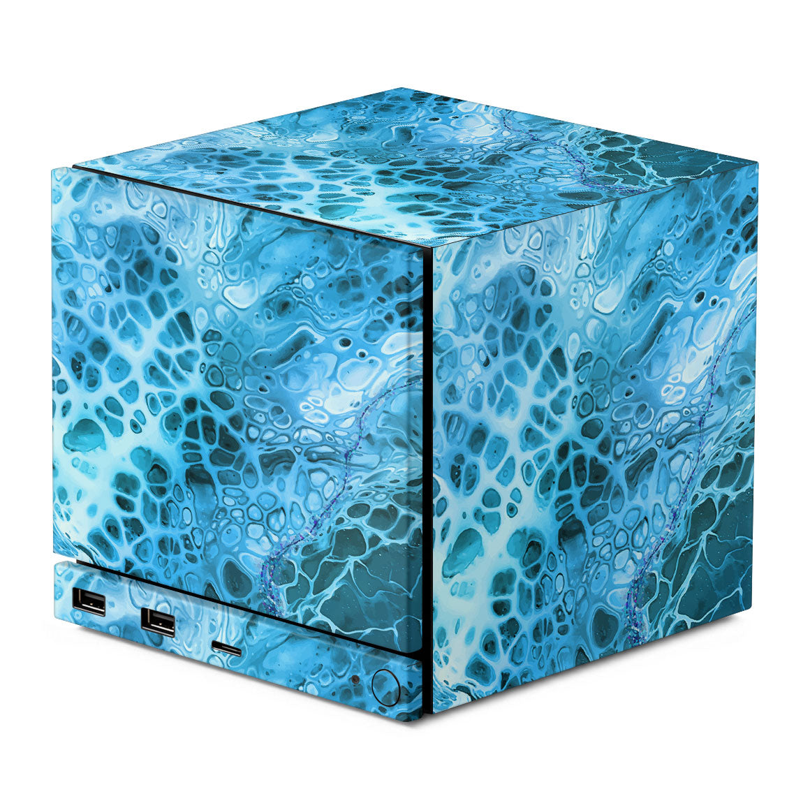 Steam Machine Oil Paint Series Teal Waves Skin