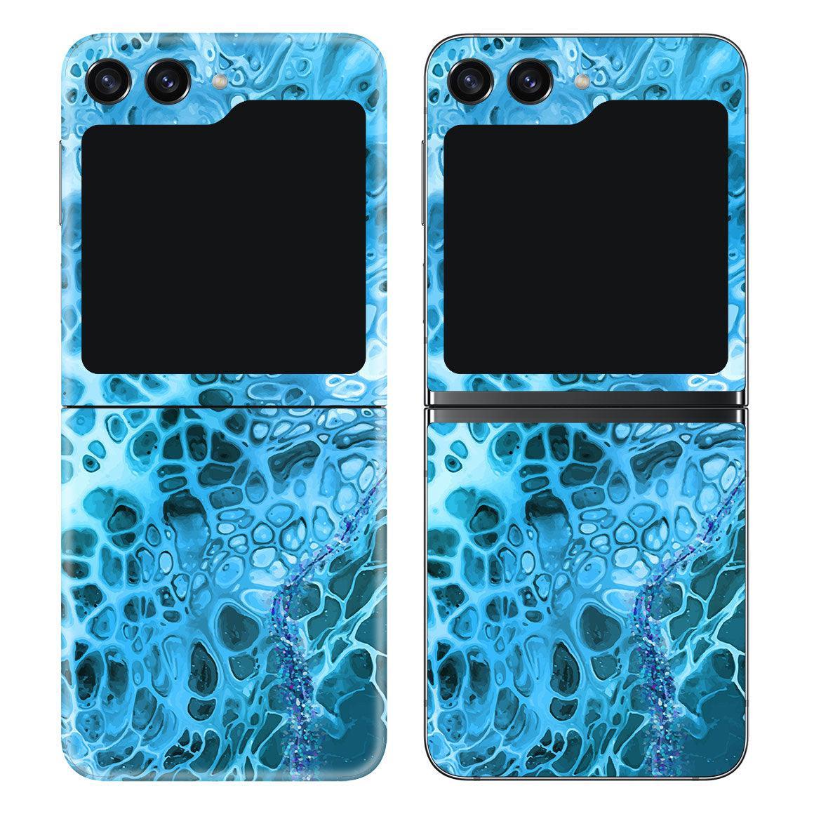Galaxy Z Flip 5 Oil Paint Series Skins - Slickwraps