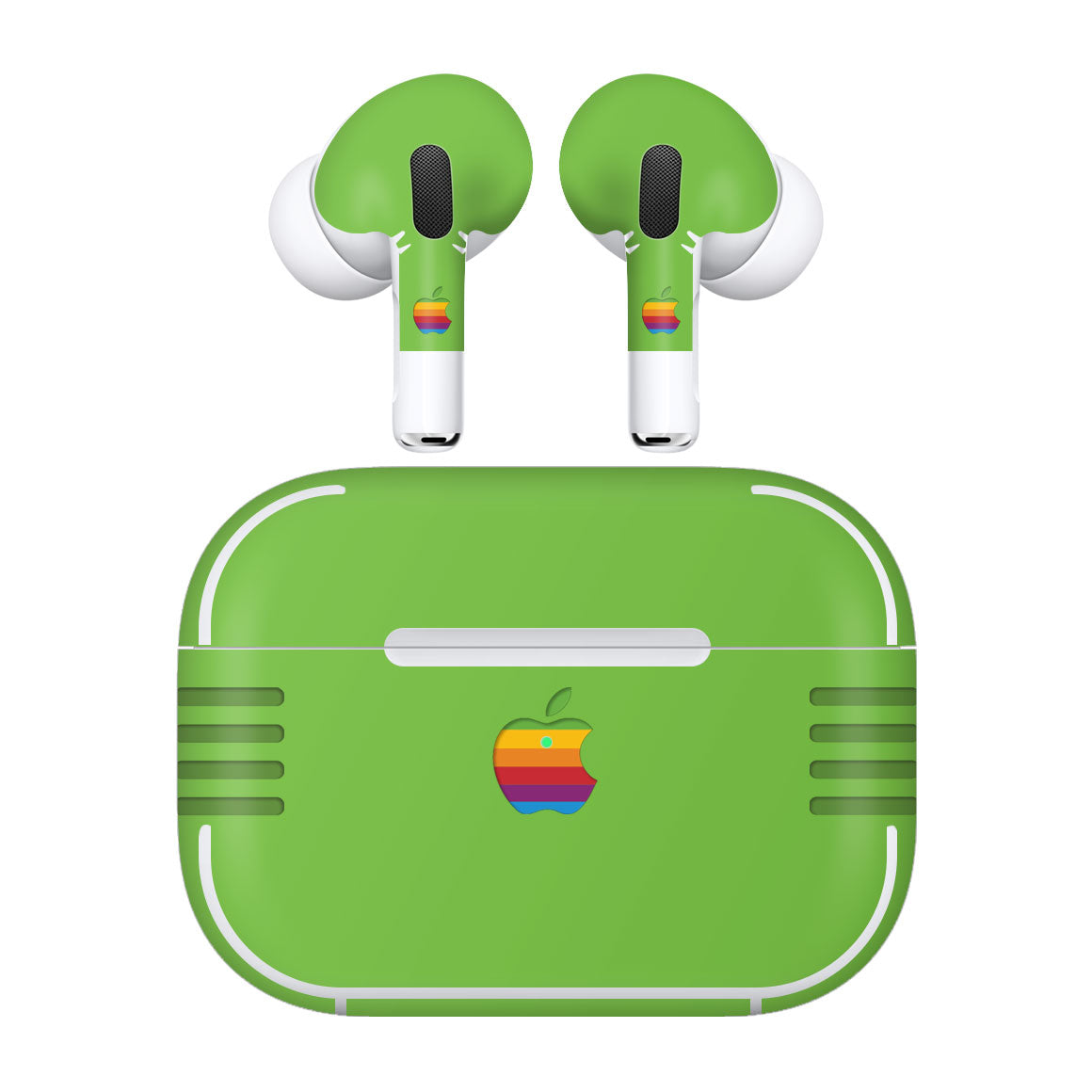 AirPods Pro 3 Retro Color Series Green Skin