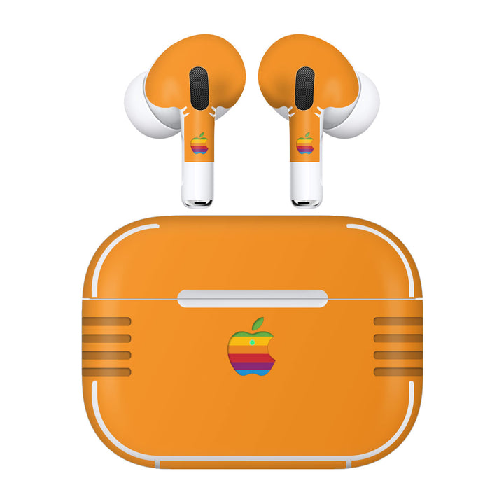 AirPods Pro 3 Retro Color Series Orange Skin