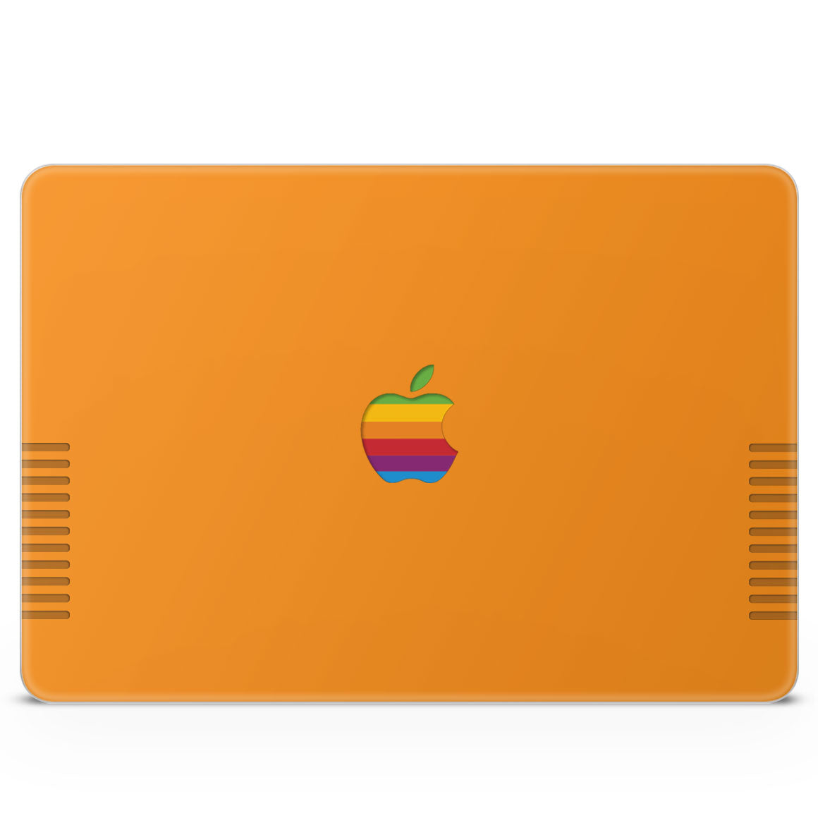 MacBook Neo Retro Color Series Orange Skin
