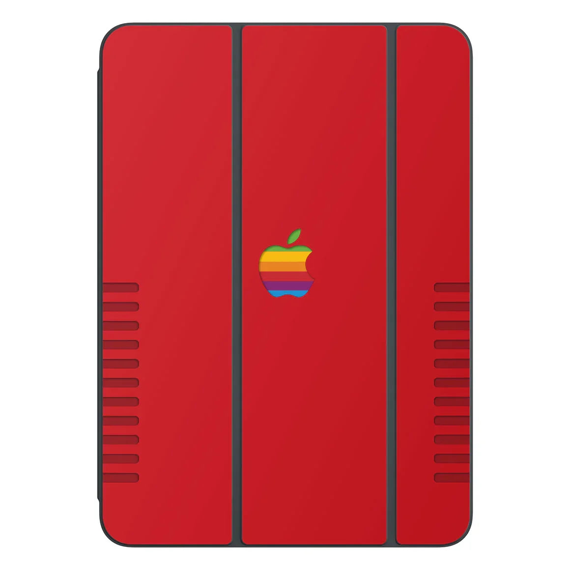 Smart Folio for iPad Pro 11-inch (M4) Retro Color Series Red Skin