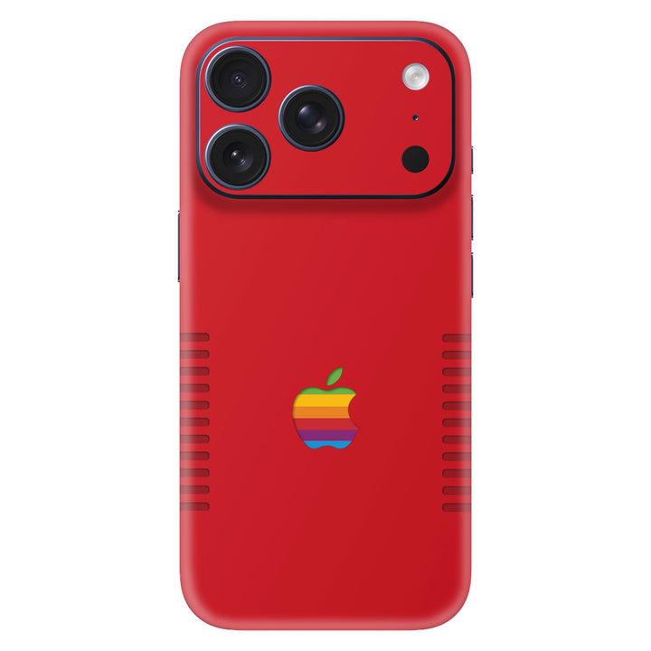 iPhone 17 Pro Retro Color Series Red