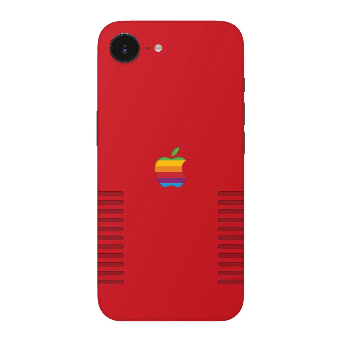 iPhone 16e Retro Color Series Red