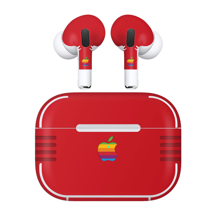 AirPods Pro 3 Retro Color Series Red Skin