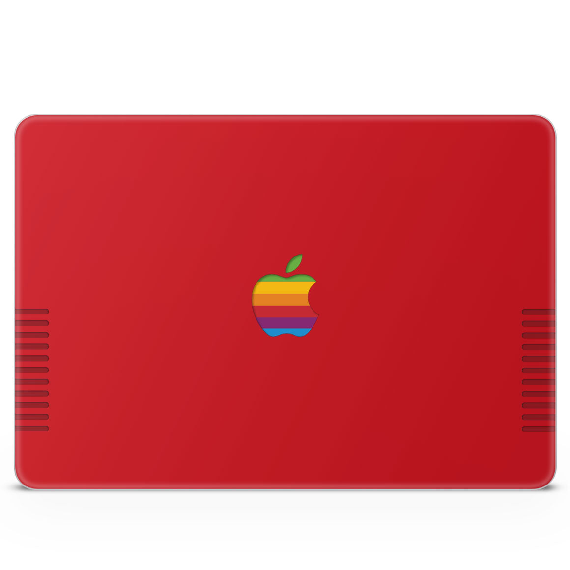MacBook Neo Retro Color Series Red Skin