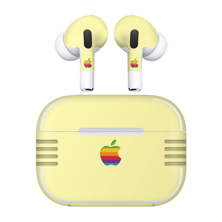 AirPods Pro 3 Retro Color Series Yellow Skin