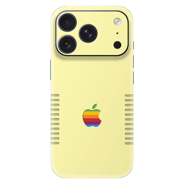 iPhone 17 Pro Retro Color Series Yellow