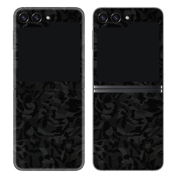 Galaxy Z Flip 5 Shade Series Black Skin