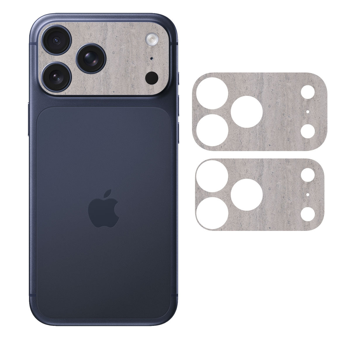 iPhone 17 Pro Max Camera Bar (Plateau) Stone Series Concrete