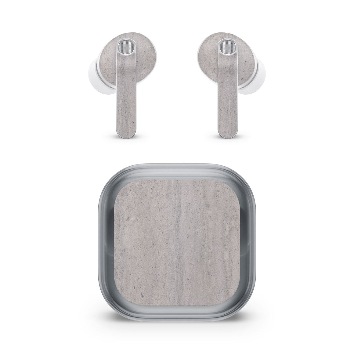 Galaxy Buds4 Pro Stone Series Concrete Skin