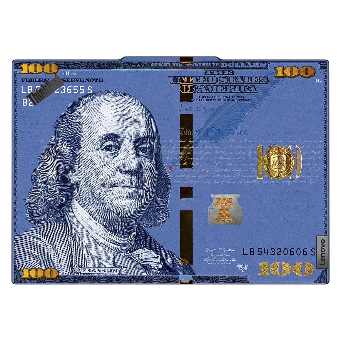 Lenovo ThinkPad T14 Gen 5 US Hundred Dollar Bill Series Skins