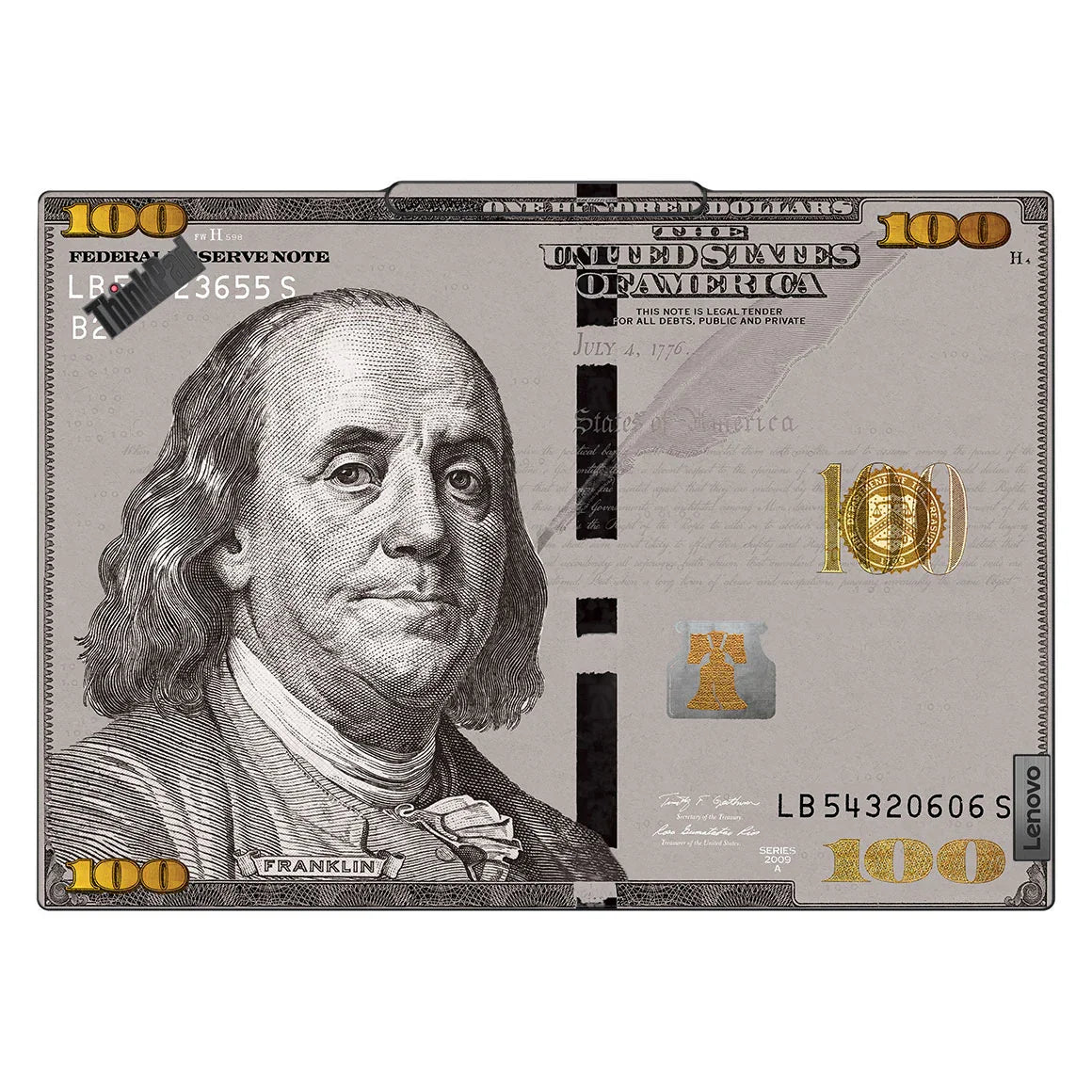 Lenovo ThinkPad T14 Gen 5 US Hundred Dollar Bill Series Skins