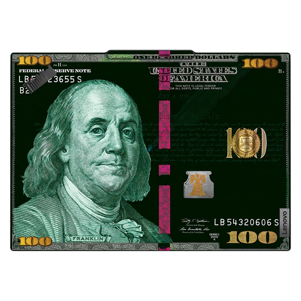 Lenovo ThinkPad T14 Gen 5 US Hundred Dollar Bill Series Skins