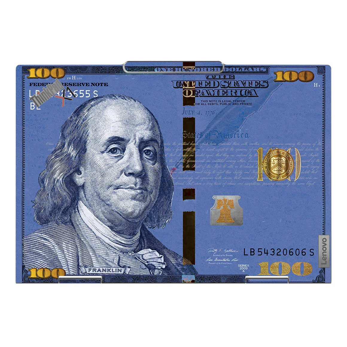 Lenovo ThinkPad X1 Yoga Gen 7 US Hundred Dollar Bill Series Skins