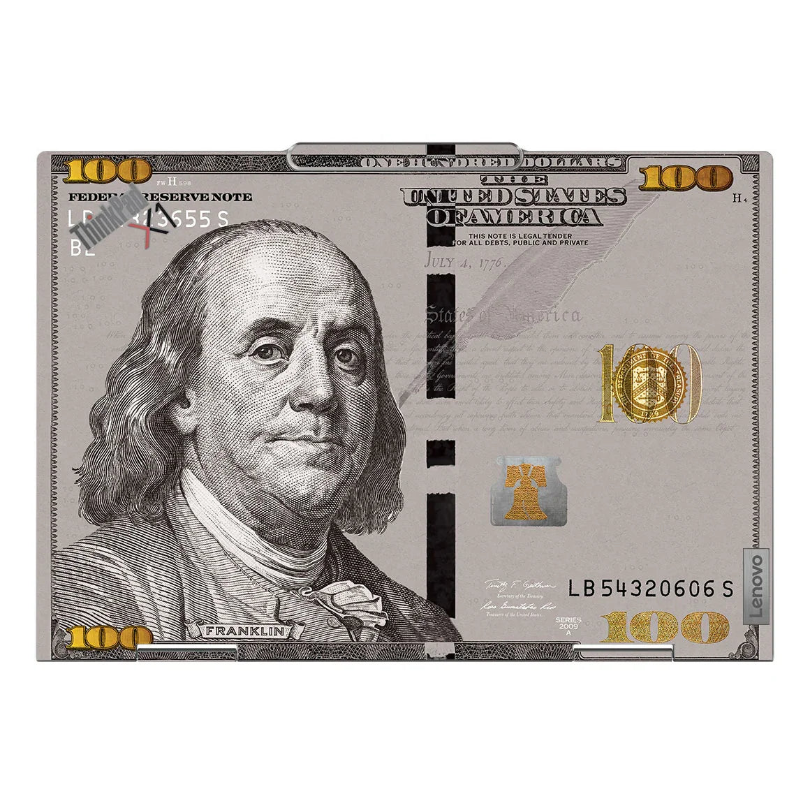 Lenovo ThinkPad X1 Yoga Gen 7 US Hundred Dollar Bill Series Skins