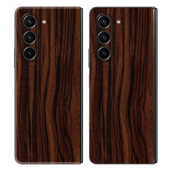Galaxy Z Fold 5 Wood Series Skins - Slickwraps