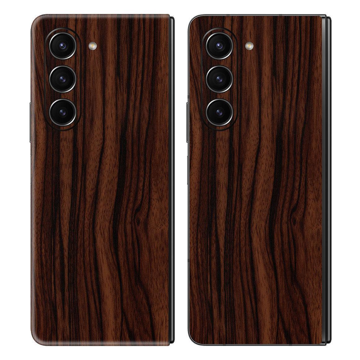 Galaxy Z Fold 5 Wood Series Skins - Slickwraps
