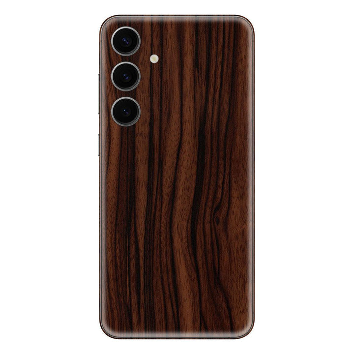 Galaxy S24 Plus Wood Series Ebony Skin