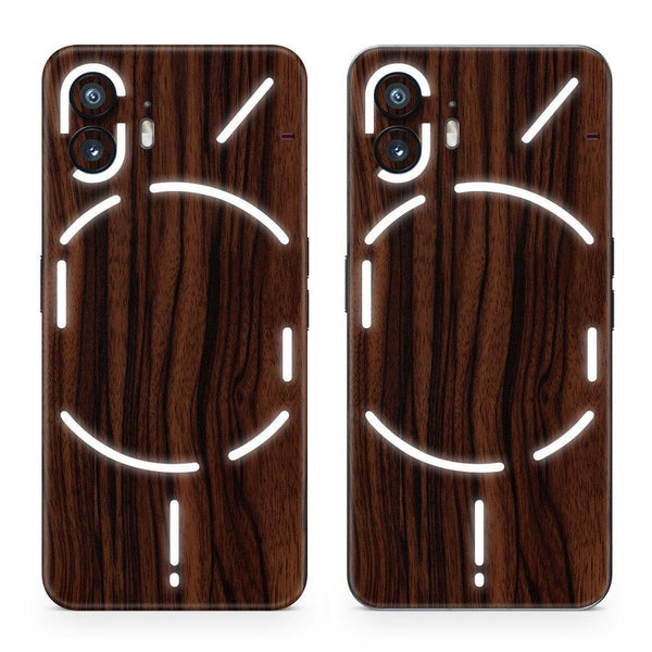 Nothing Phone 2 Wood Series Ebony Skin